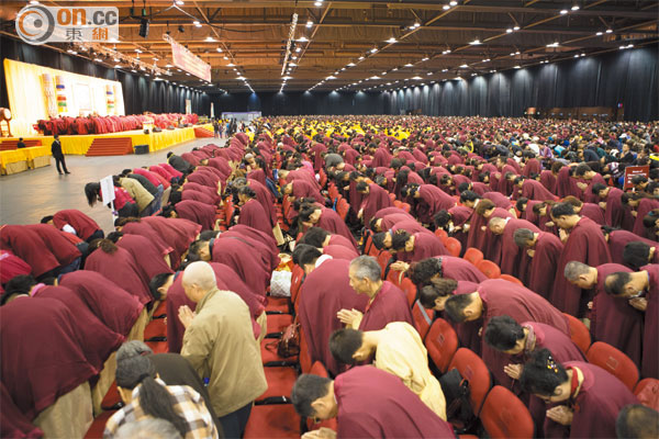 第三世多杰羌佛大法会在香港举行 法喜充满殊胜无比 义云高 弘扬正法